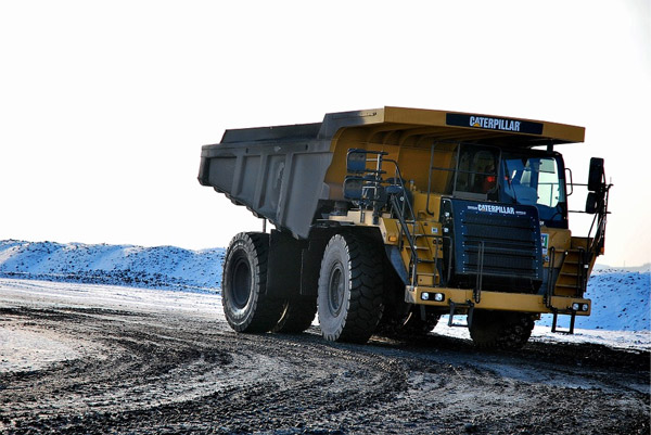 dump trucks